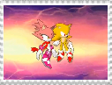 Super Sonic + Burning Blaze stamp