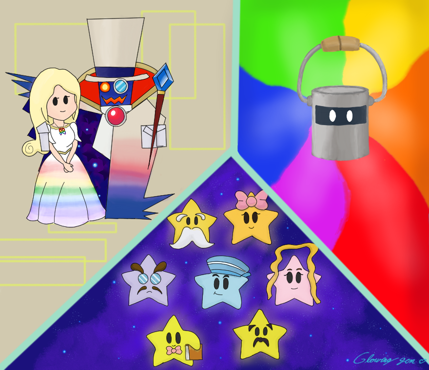 Random Paper Mario Characters by GlowingGem on DeviantArt