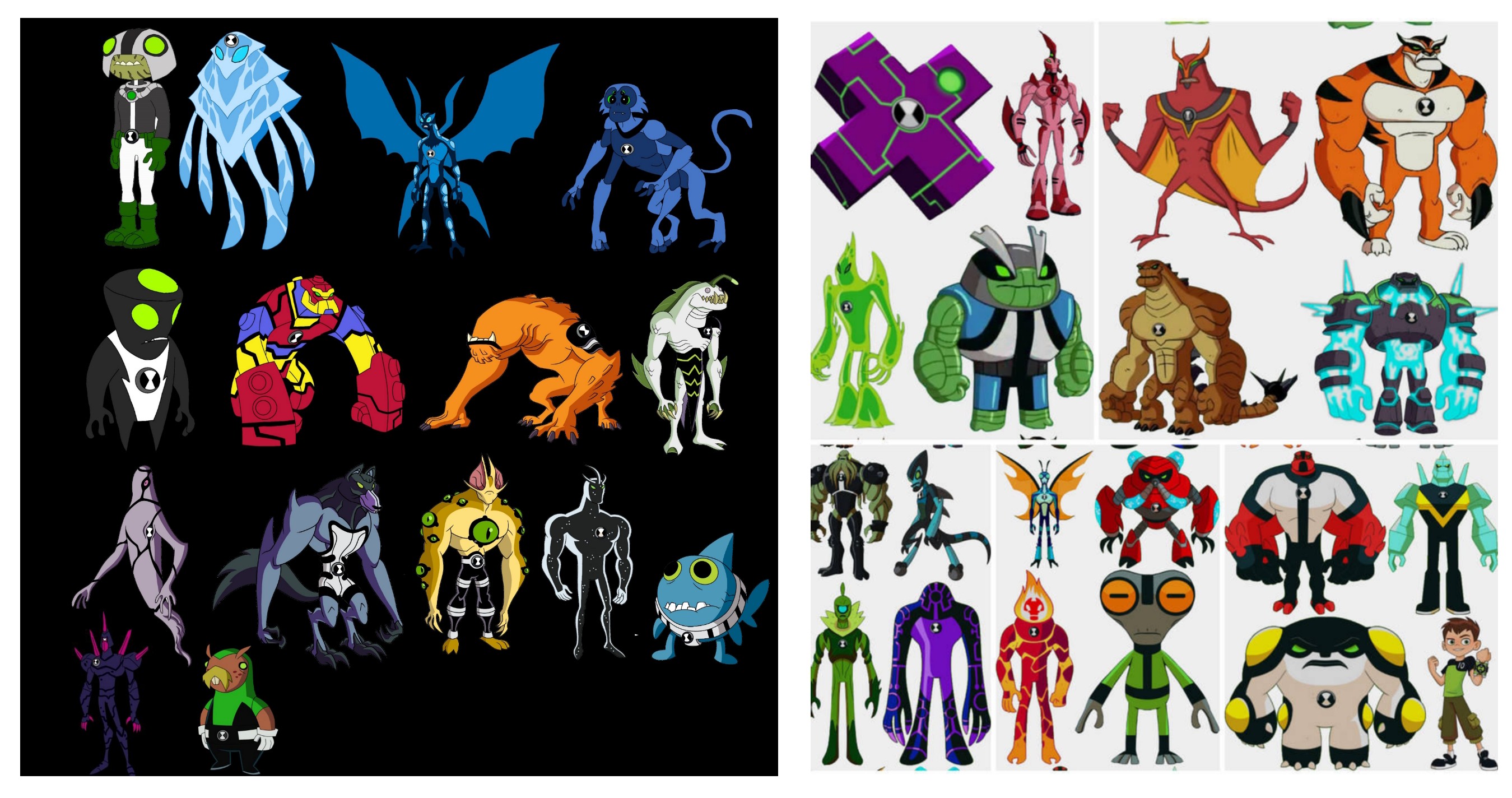 Ben10 alien force: ben10 reboot art still