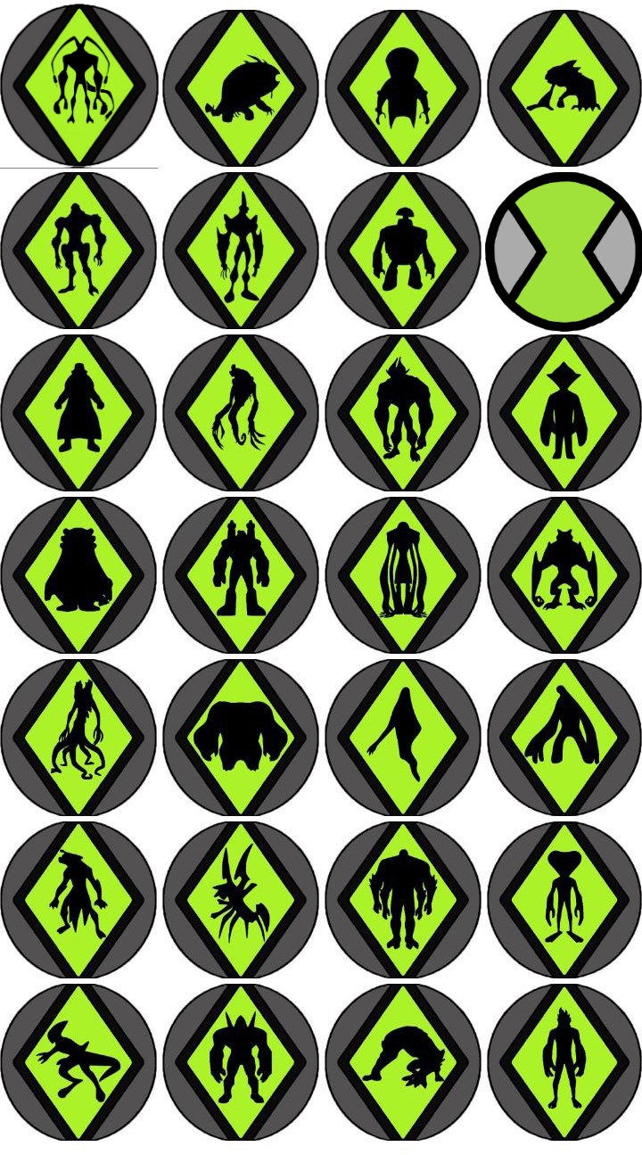 High quality Omnitrix icons by TheOmniMushroom02 on DeviantArt