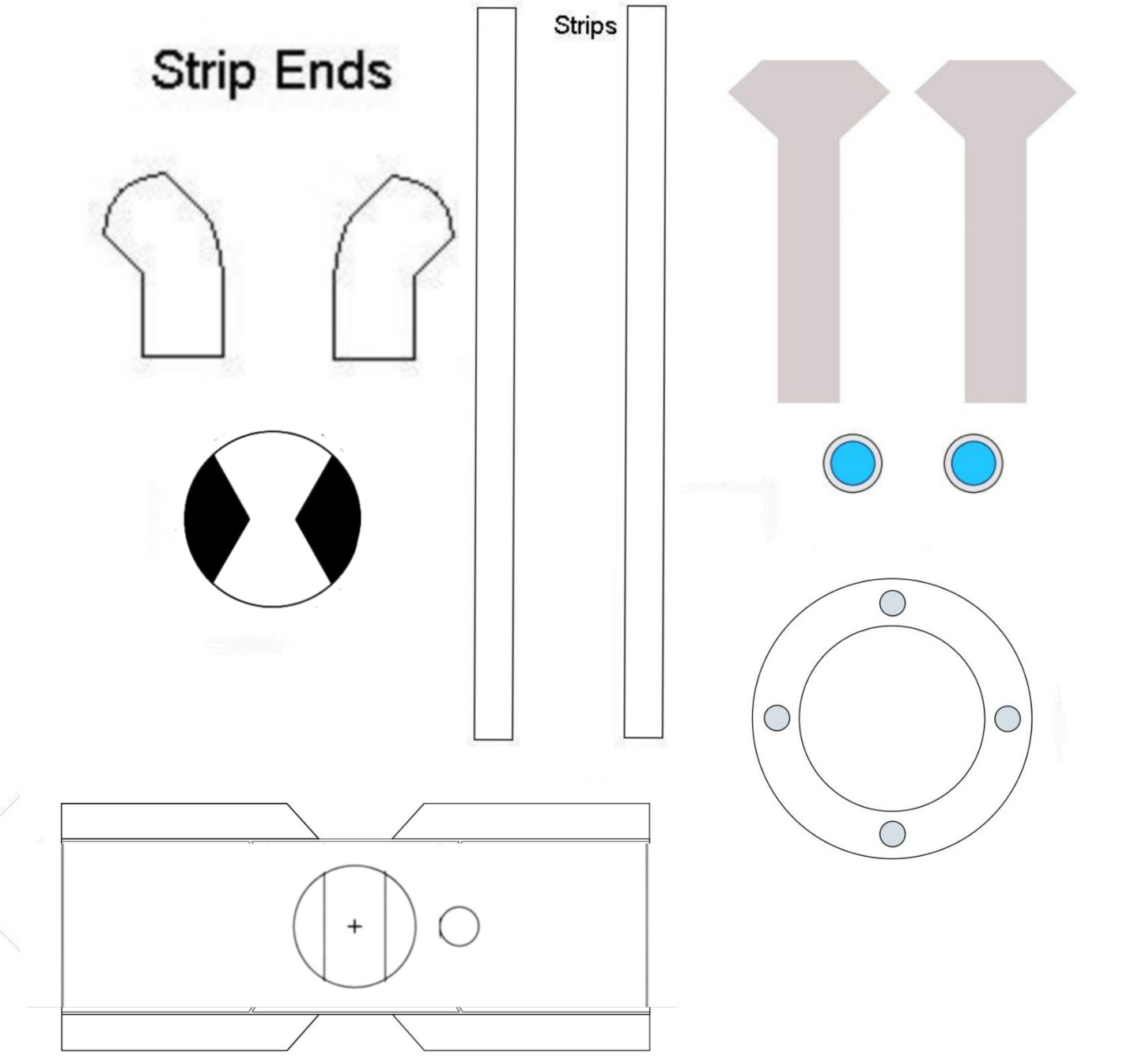 Omnitrix template by TheOmniMushroom02 on DeviantArt