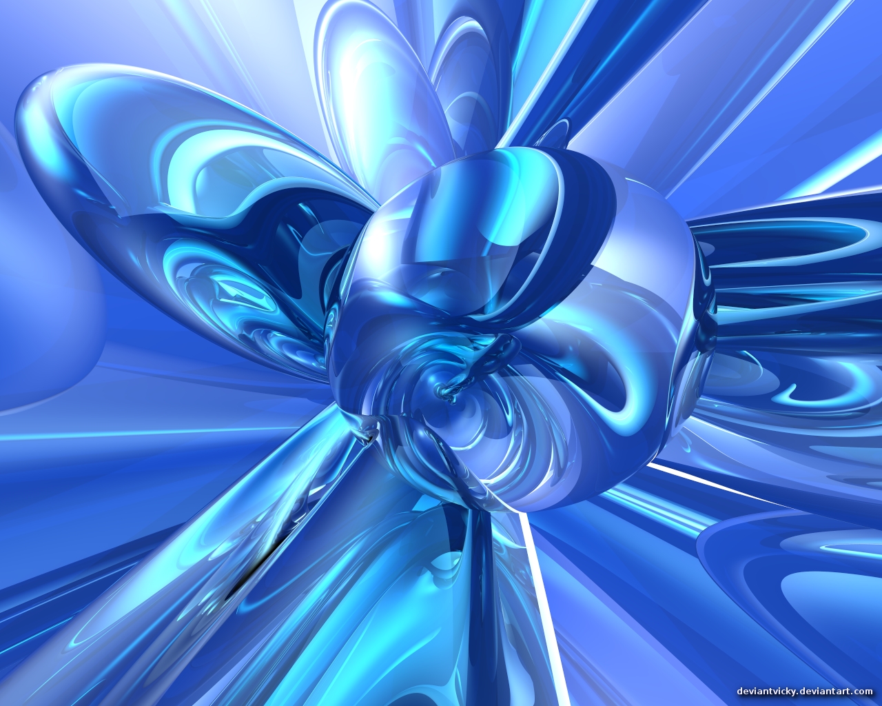 Blue Abstract2