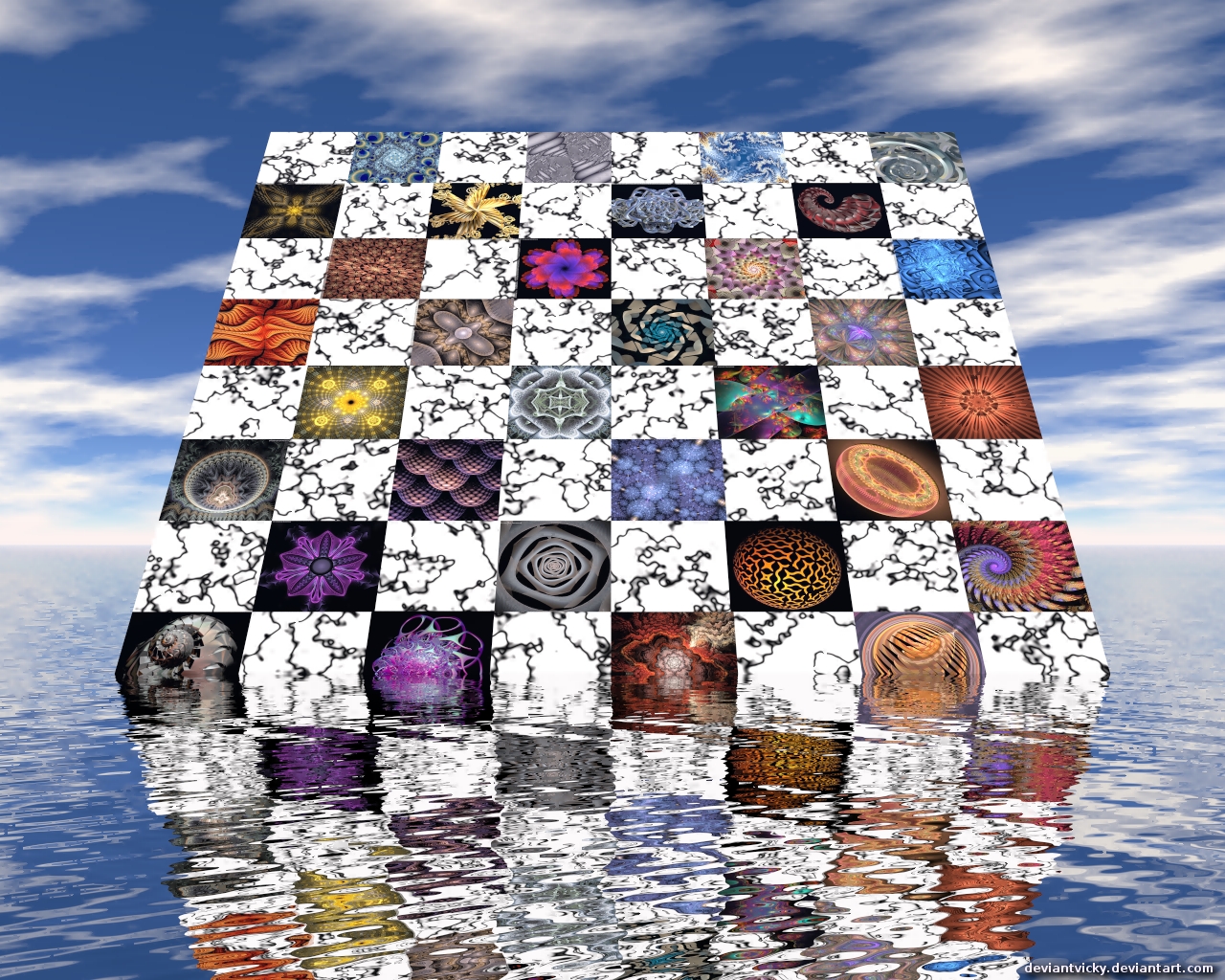 Fractal Chessboard