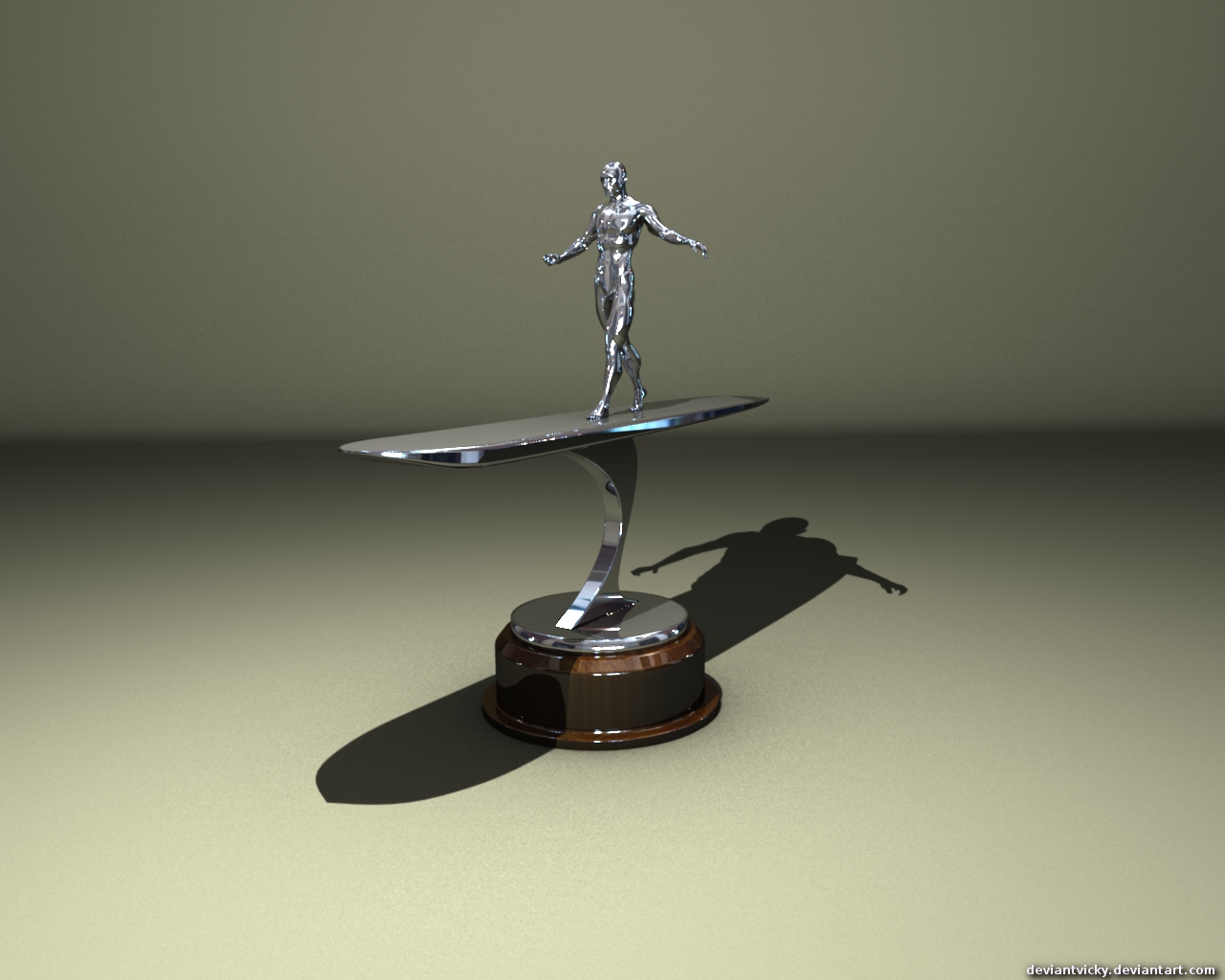 Silver Surfer Statue