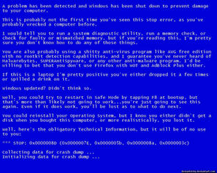 If A BSOD Was Helpful