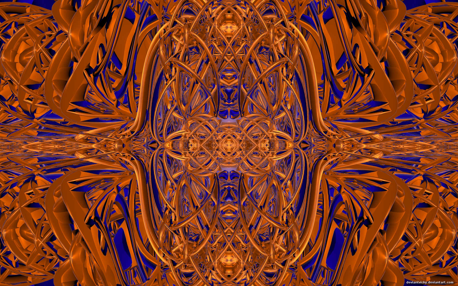 Blender Symmetrical Abstract