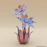Pearlescent Flower by VickyM72