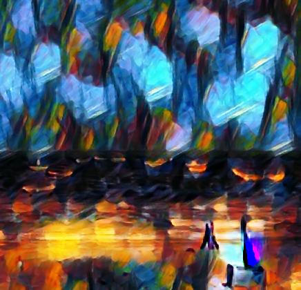 Distorted Beach Vector Sunset on the Distorted Beach by Jeromevernier on DeviantArt