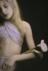 Child With Calla Lily