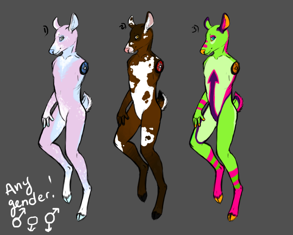 Deer Adoptables [AUCTION/OPEN]