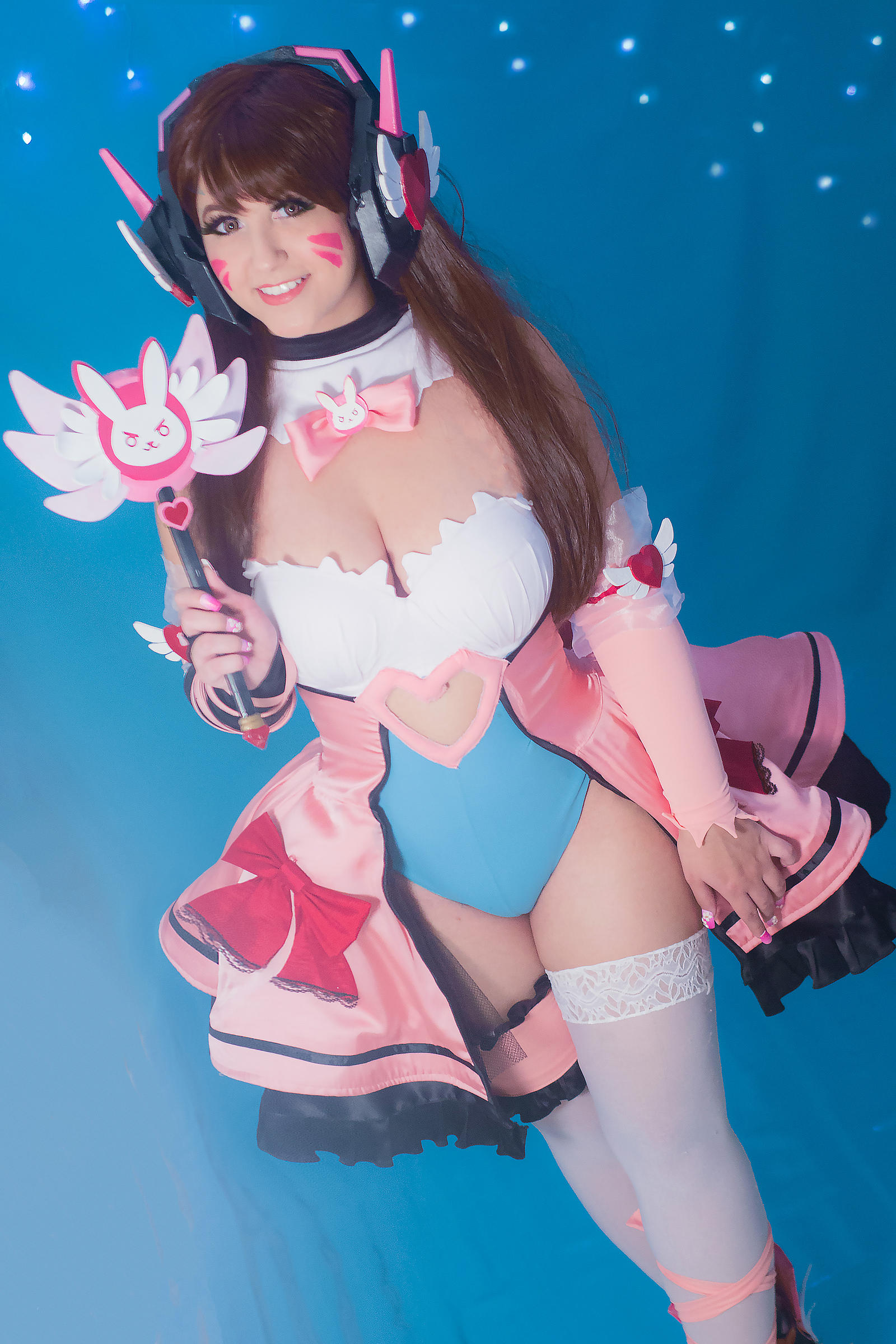 Mahou Shoujo D.Va Magical Girl cosplay