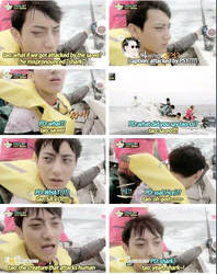 EXO ~ Tao mispronounced SHARK