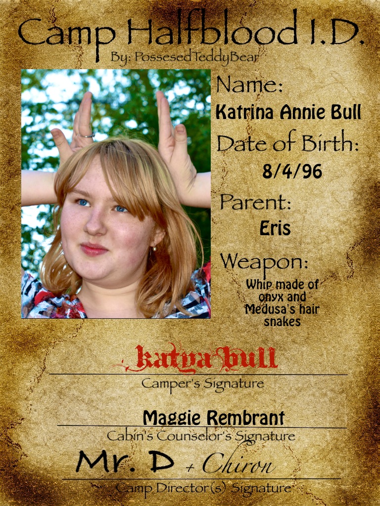 My Camp Half Blood ID