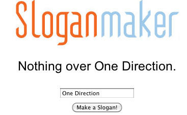 Sloganmaker - 1D