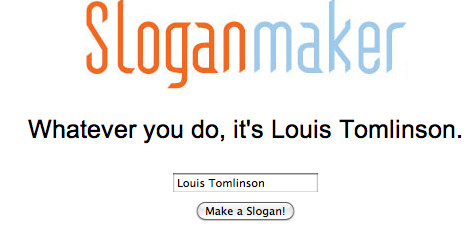 Sloganmaker - Louis