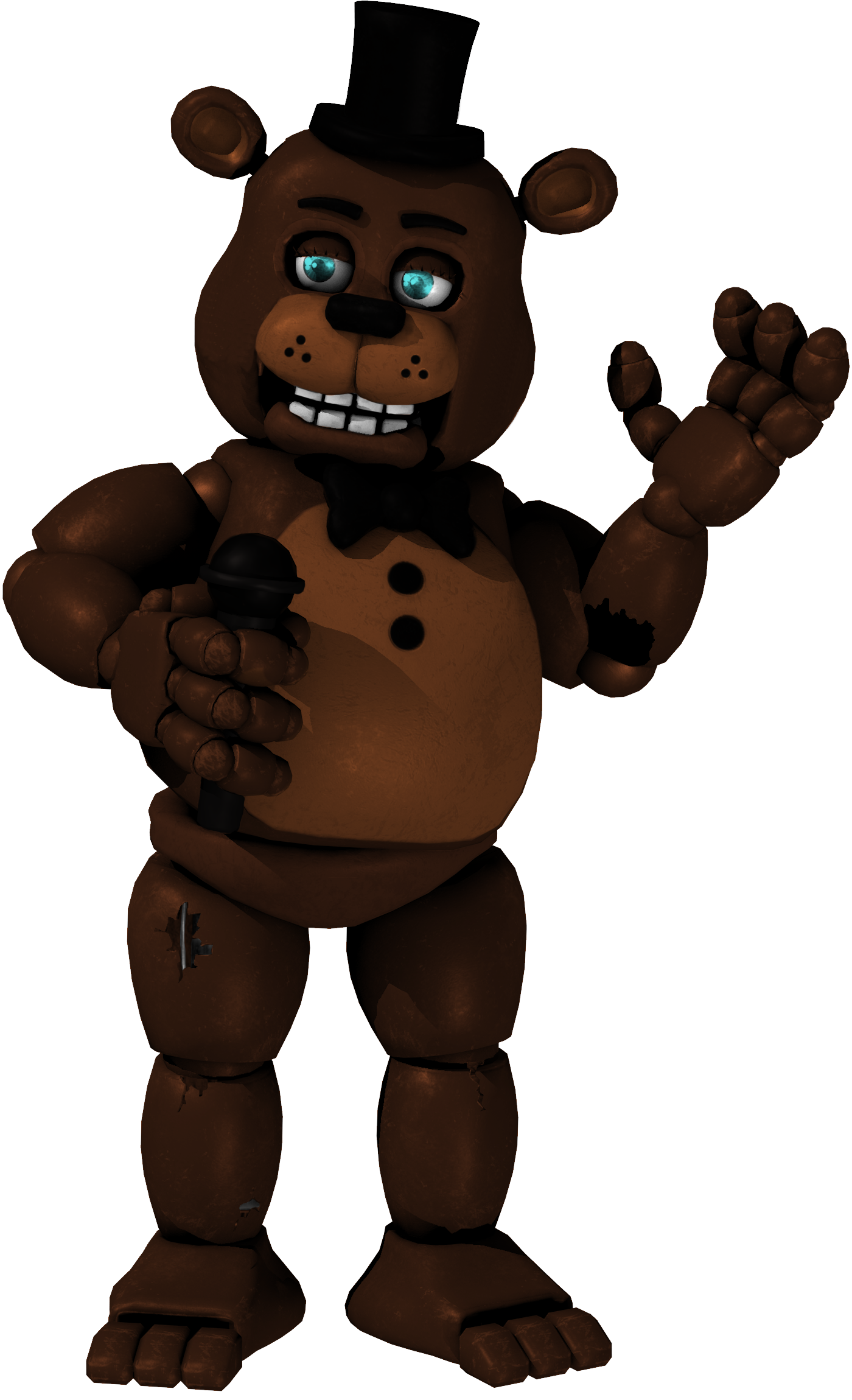 Fnaf World Withered Shadow Freddy Release by officialFnalowh on DeviantArt