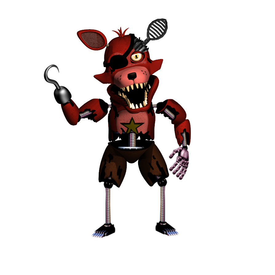 Fnaf 2 Extras: Withered Foxy by WFreddyProductions on DeviantArt