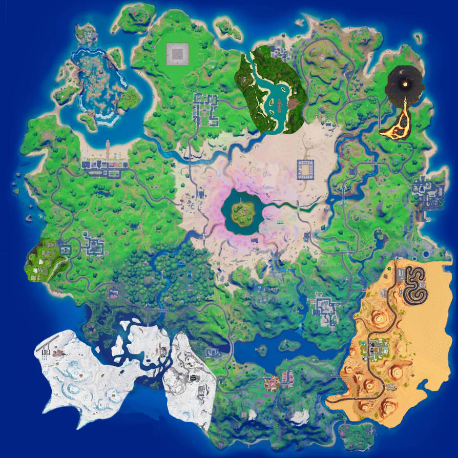 Fortnite Chapter 2 Season 6 Map Concept by Nanikos16 on DeviantArt