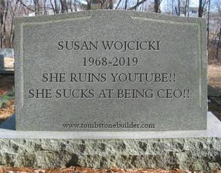 THIS MUST HAPPEN TO SUSAN WOJCICKI!!