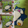 Snorlax Pillow