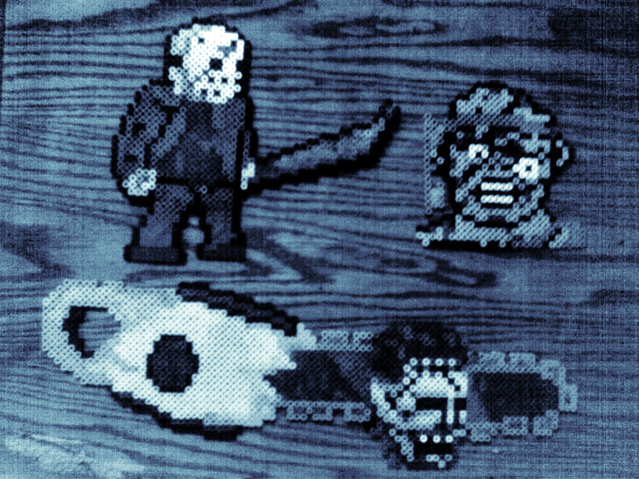 Horror Sans Perler Perler Bead Pattern, Bead Sprites