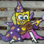 Spongebob Goofy Goober Rock Wizard perler