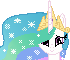 Celestia sprite by Freakshowbeasts