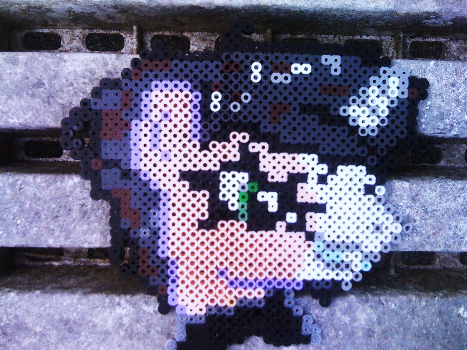 Perler Ghost Fringe