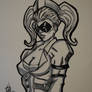 Harley Quinn Sketch a Day