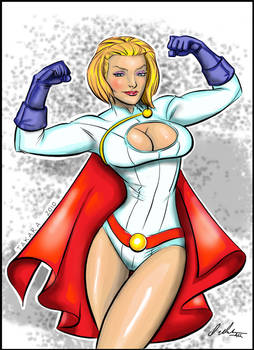 Power Girl Colors