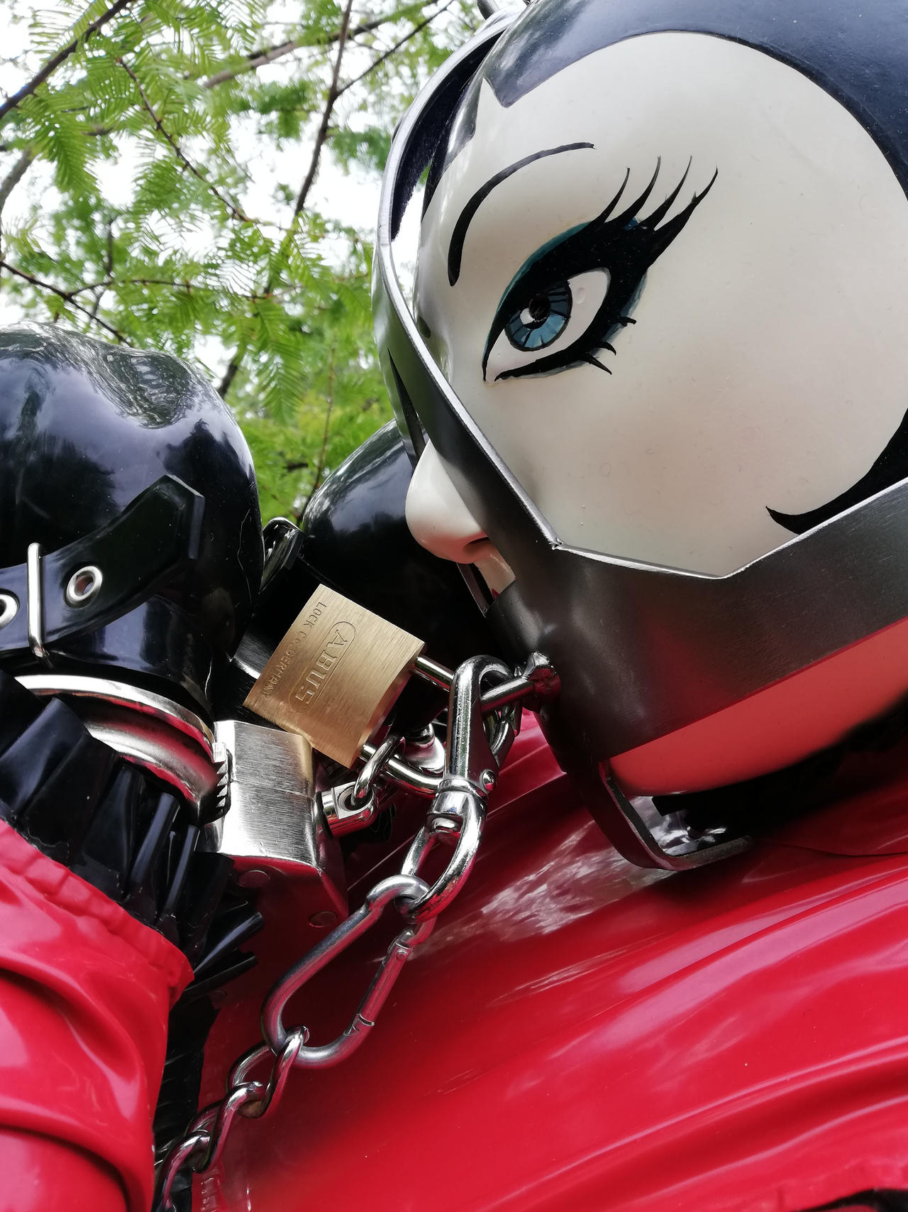 Rubber sissy in heavy bondage by SissyMarcia on DeviantArt