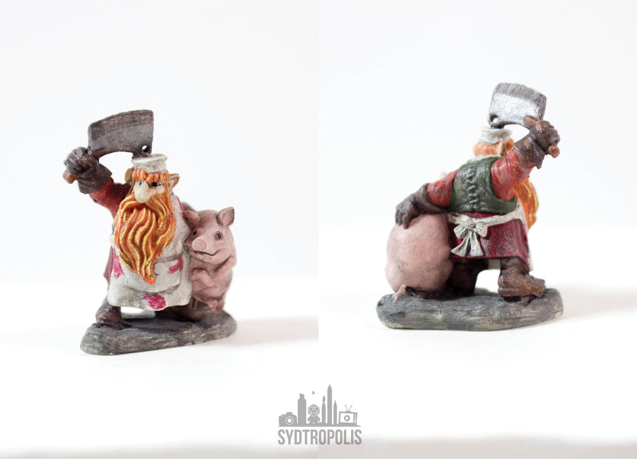 Dwarf Butcher by Sydtropolis on DeviantArt