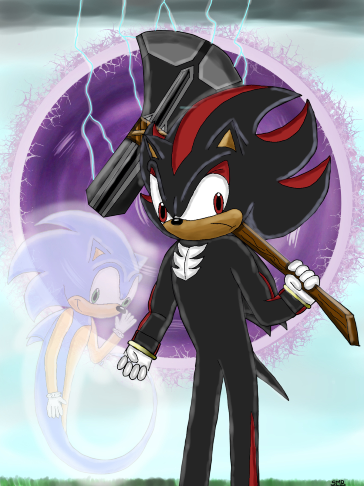 Titans Of The Multiverse - Shadow The Demi-God by Spam5192 on DeviantArt