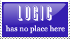 Logic Has No Place Here Stamp by miranda-shadowind