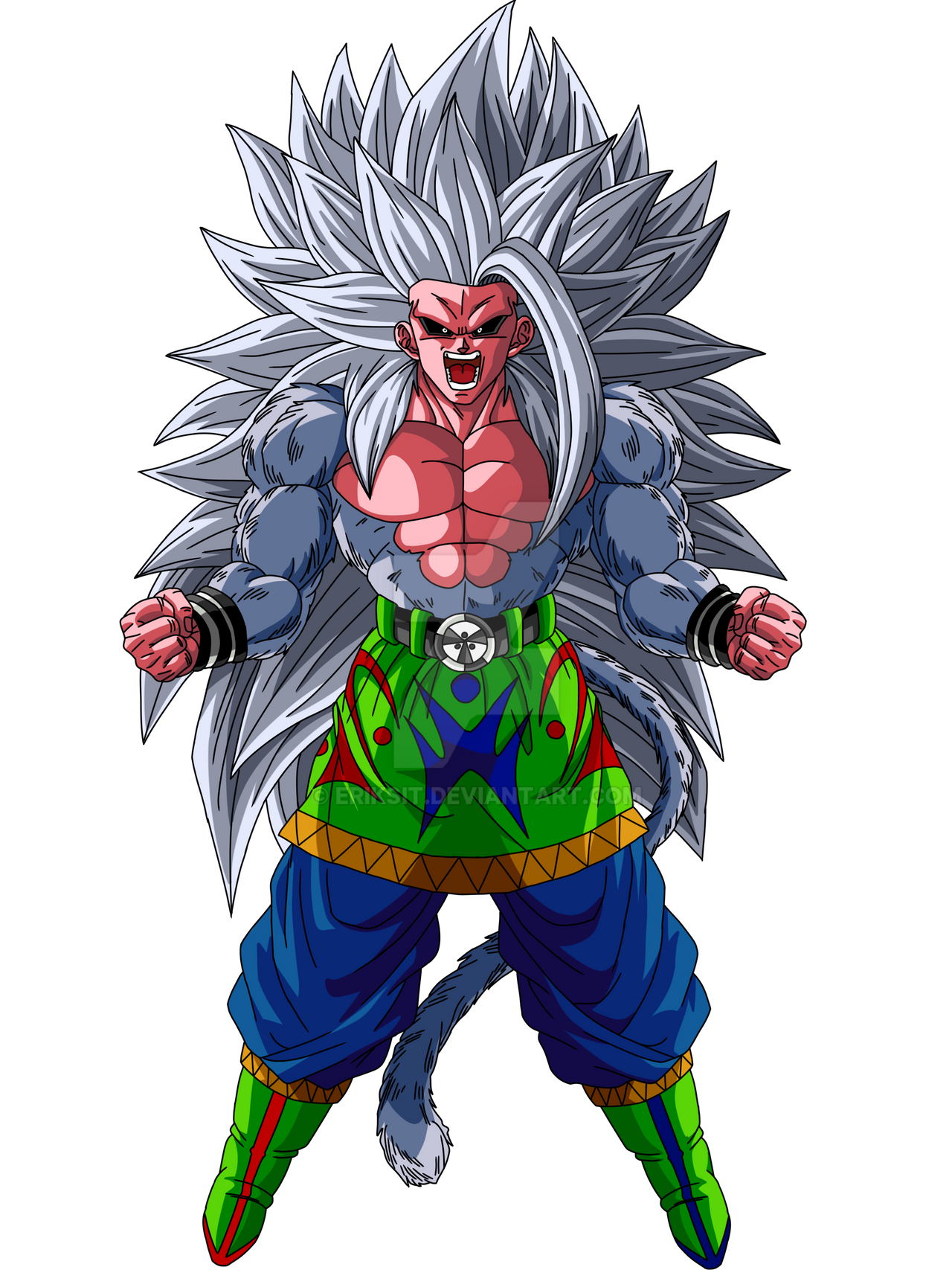 Ssj5 Goku AF ssj5 full power by eriksit on DeviantArt