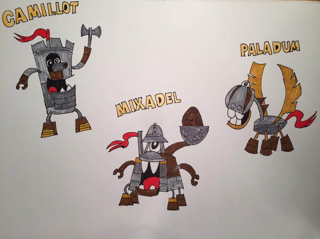 Mixels Character Design Mixels by EastonXu on DeviantArt