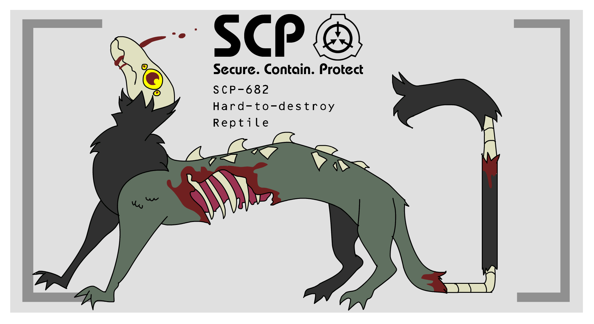 I found a way to neutralize scp 682 :D : r/SCPMemes