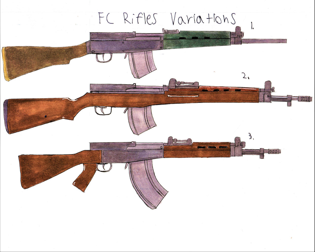 Semi-Automatic Rifles on Fictional-Firearms - DeviantArt