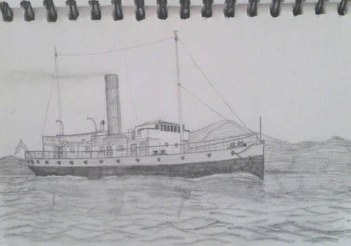 1900s Alaskan steamship