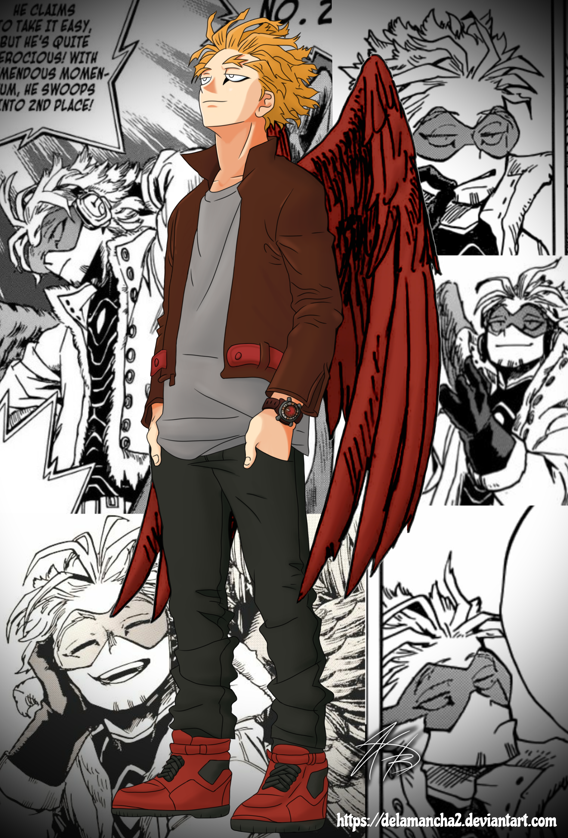 Hawks - Boku No Hero Academia By Delamancha2 On Deviantart