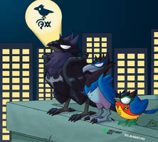 Corviknight Batman