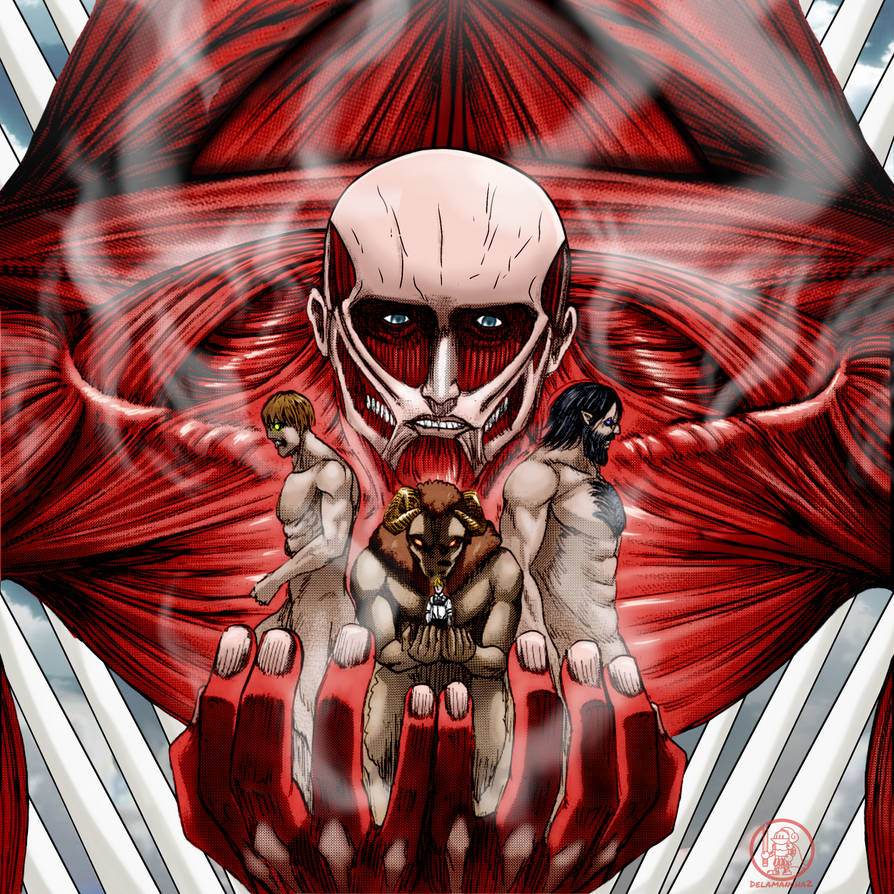 Attack On Titan Colossal Titan By DelaMancha2 On DeviantArt attack-on-titan-colossal-titan-by-delamancha2-on-deviantart