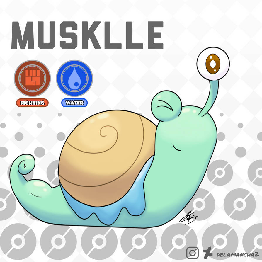 Musclops Fakemon Musklle Fakemon by DelaMancha2 on DeviantArt