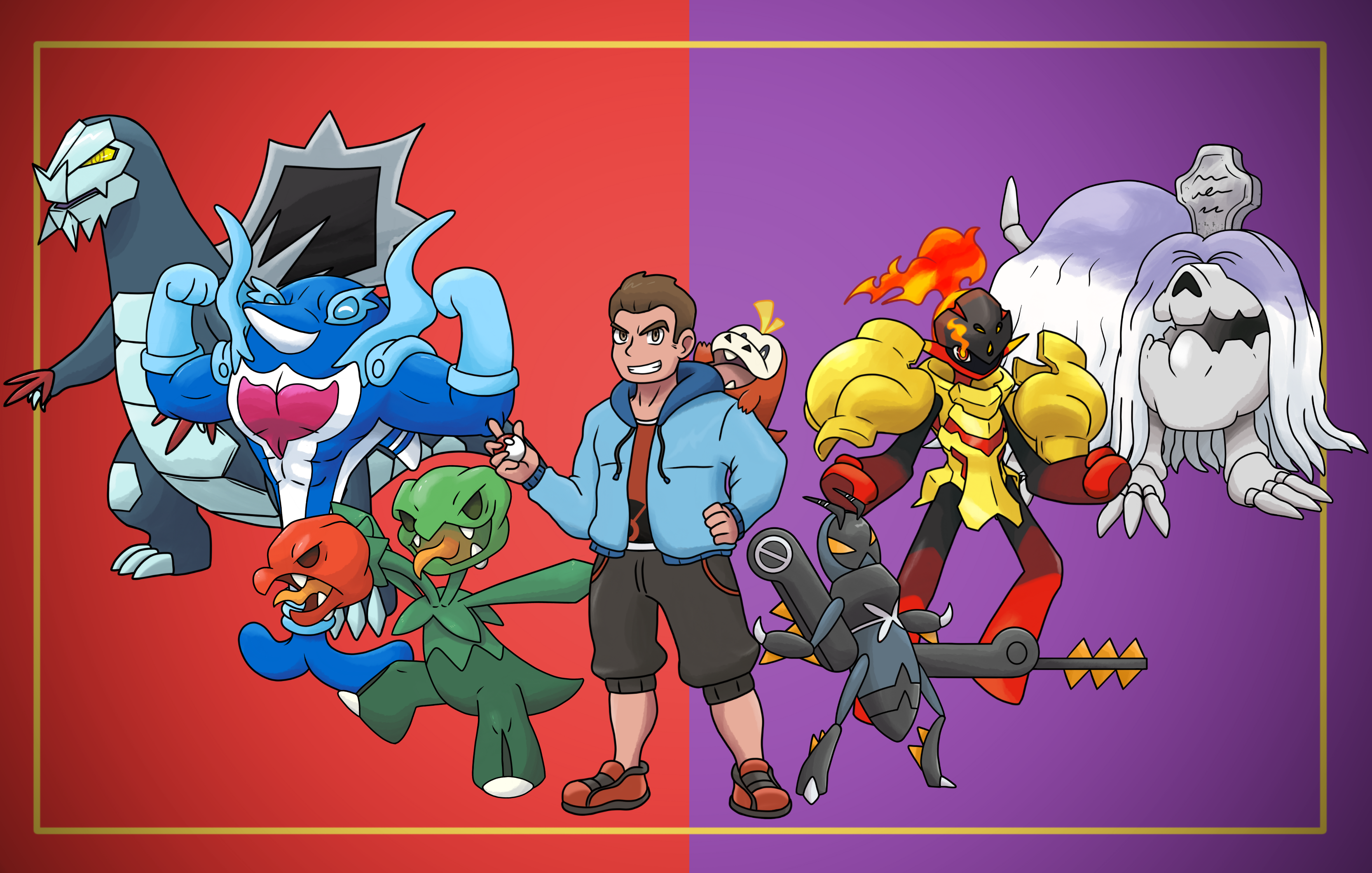 My Pokemon Team by DelaMancha2 on DeviantArt