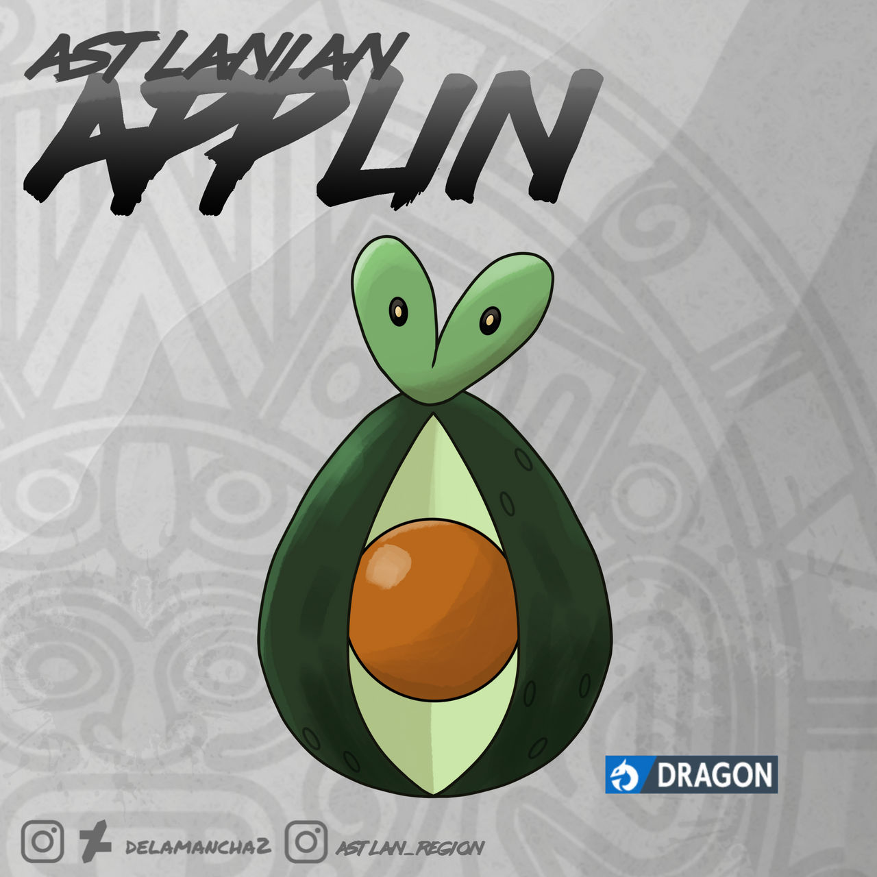 Applin regional variant by DelaMancha2 on DeviantArt