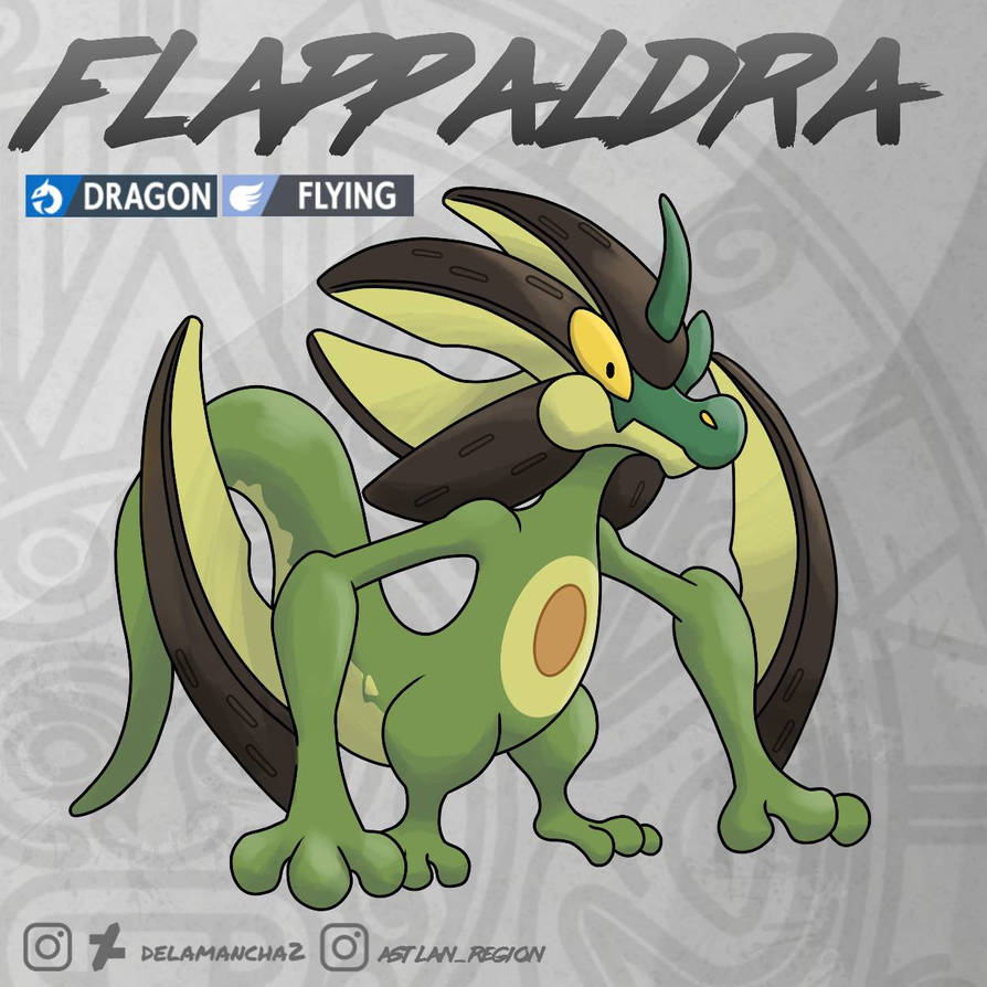 Flappaldra Regional Applin evolution by DelaMancha2 on DeviantArt