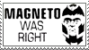 Magneto was Right Stamp by nakashimariku