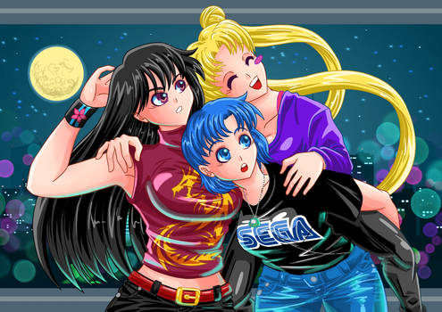 Sailor Moon initial Trio