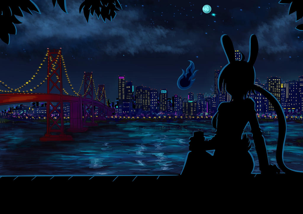 Cityscape night by Blue-Kachina on DeviantArt