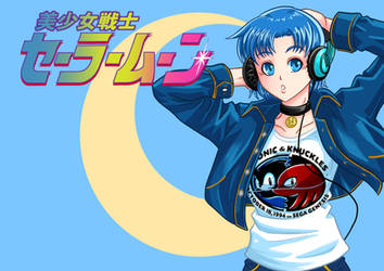 Sailor Mercury concept for wallpaper by Blue-Kachina